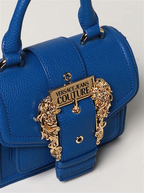 versace jeans bag blue|Versace Jeans bags for women.